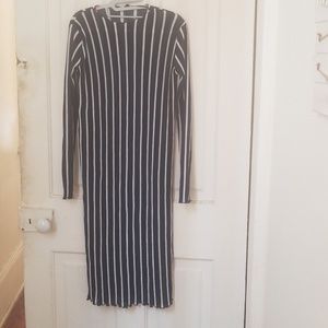 Long striped zara dress